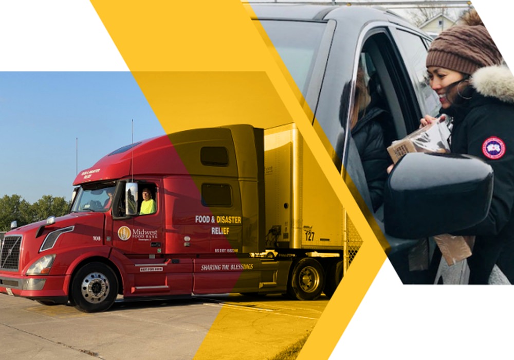 Midwest Food Bank uses high quality images in their annual report