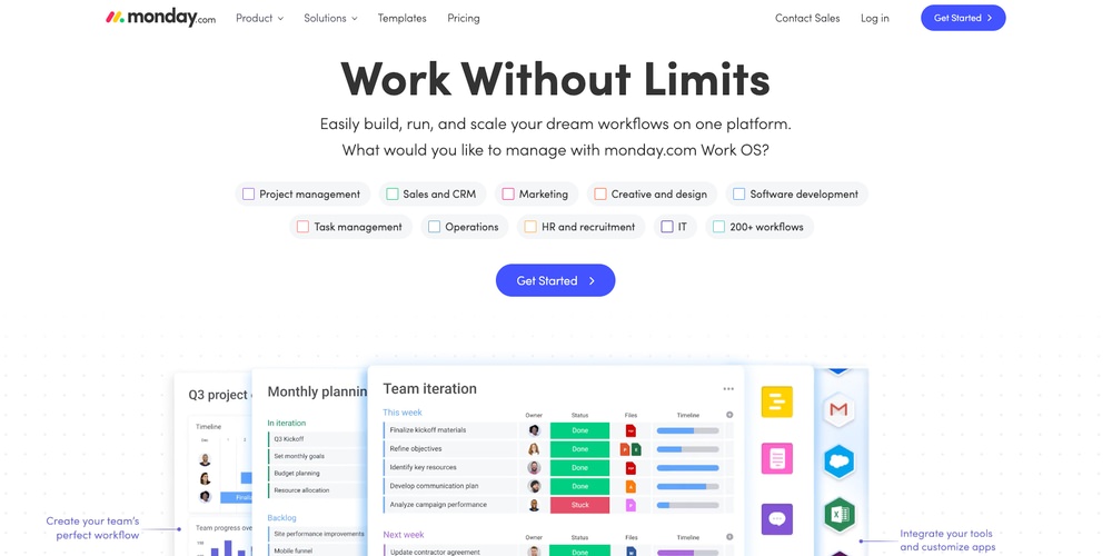 Monday.com Church Software