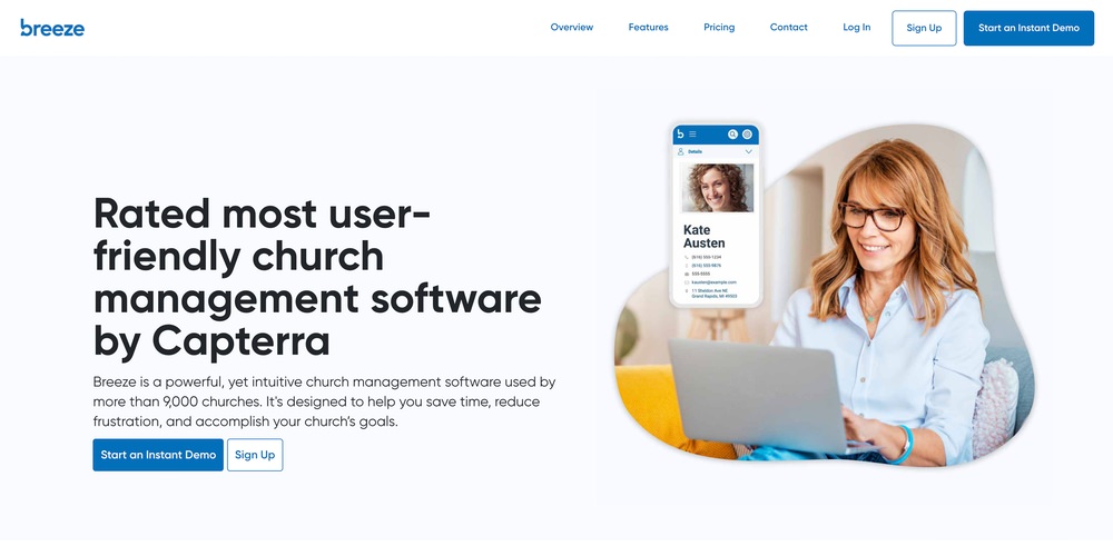 Breeze Church Software