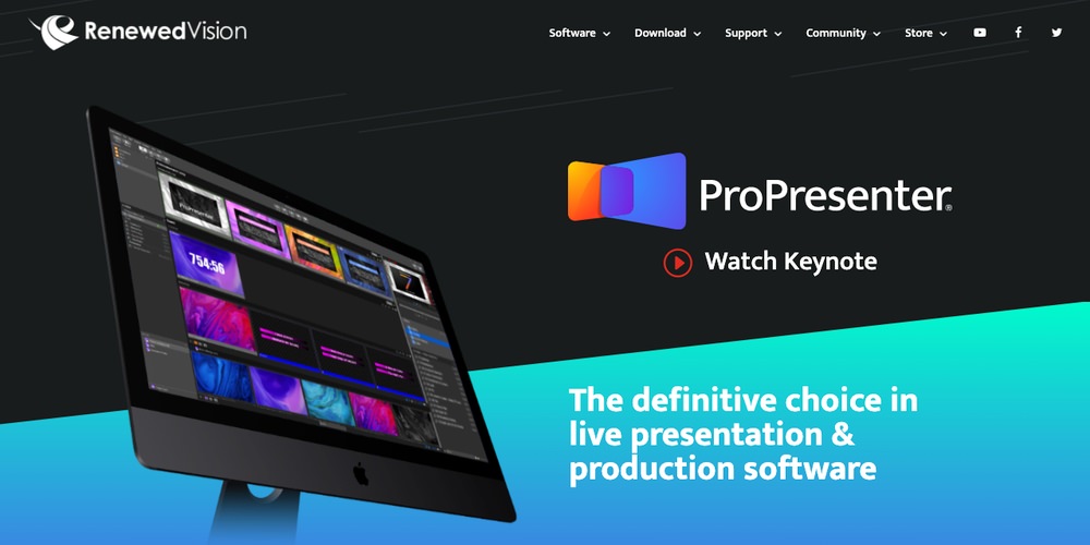 ProPresenter Church Software