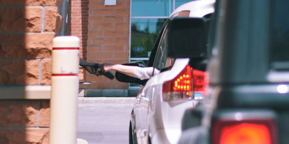 Virtual fundraising ideas drive-through feast