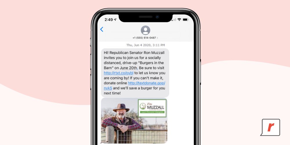 Improve direct mail fundraising by using P2P texting to introduce your organization