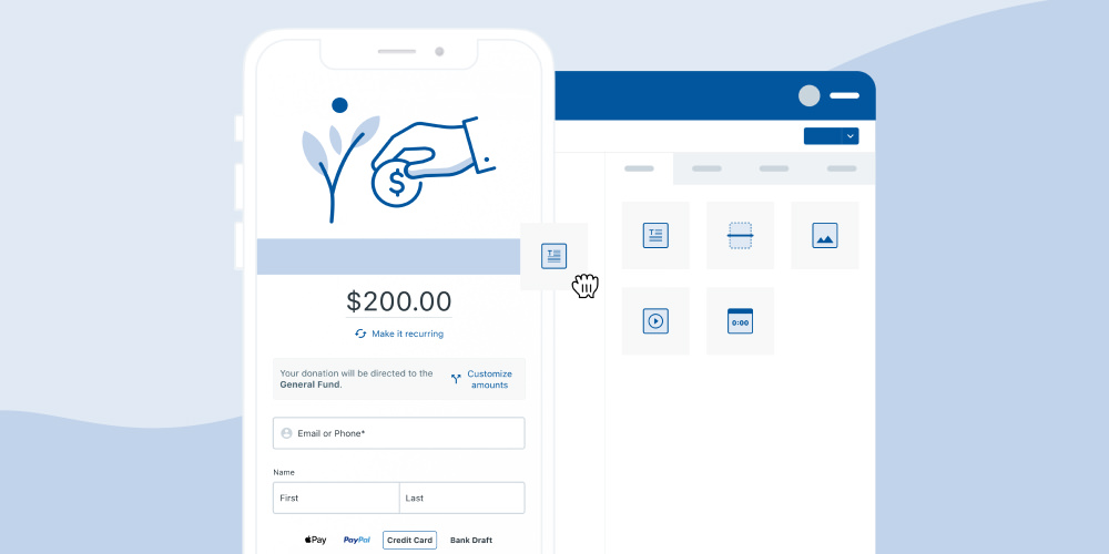 sign up with a donation platform to have a monthly membership program