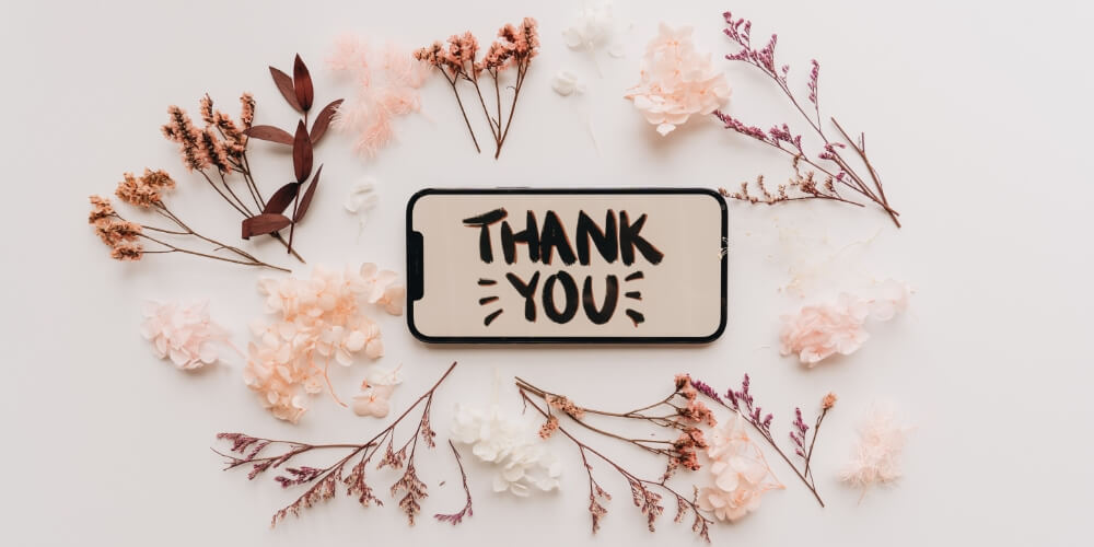 closing thoughts on writing thank you letters for donations