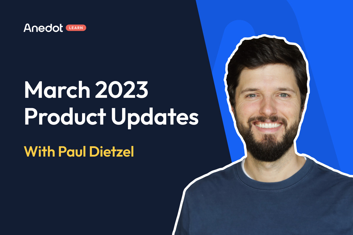 Anedot Learn: March 2023 Product Update