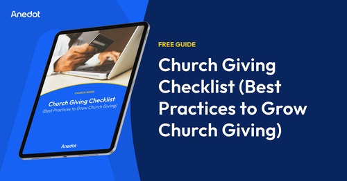 Church Giving Checklist (Best Practices to Grow Church Giving)