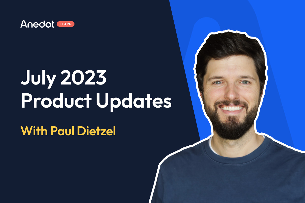 Anedot Learn: July 2023 Product Update