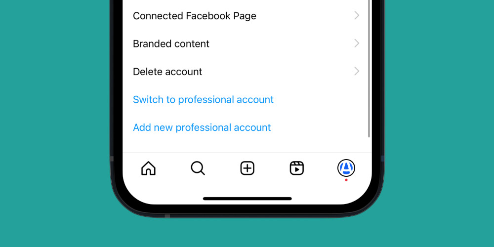 Nonprofit Instagram Best Practices: Screenshot of Creating Business Profile