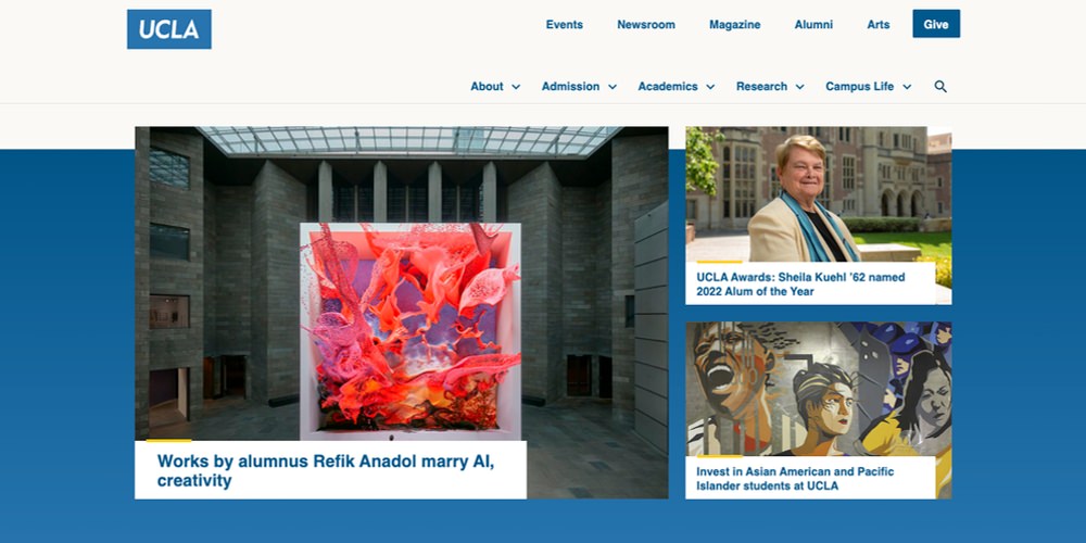 UCLA best university fundraising experience