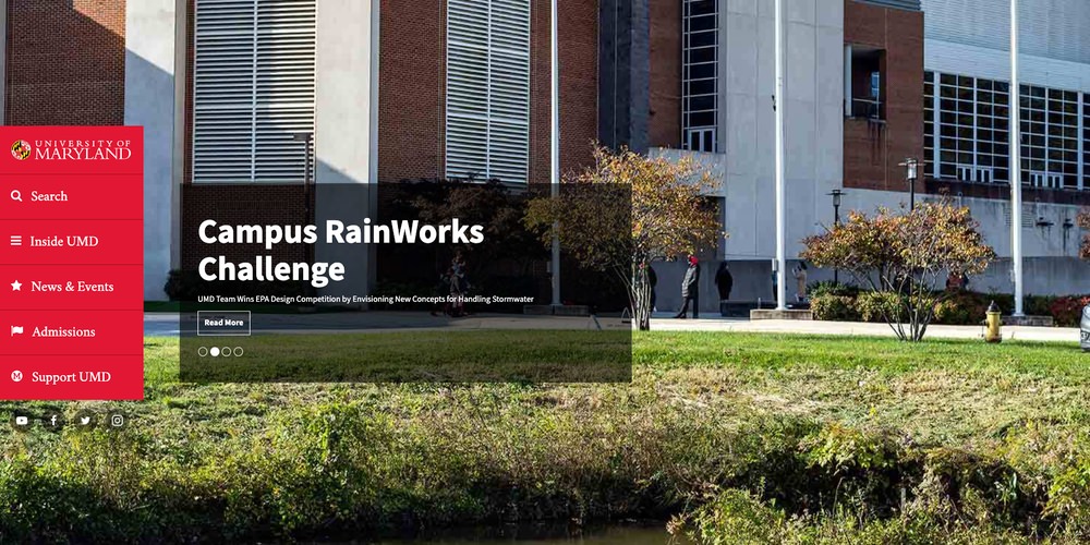 University of Maryland best university fundraising experience