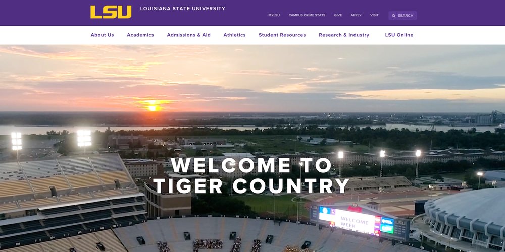 LSU best university fundraising experience