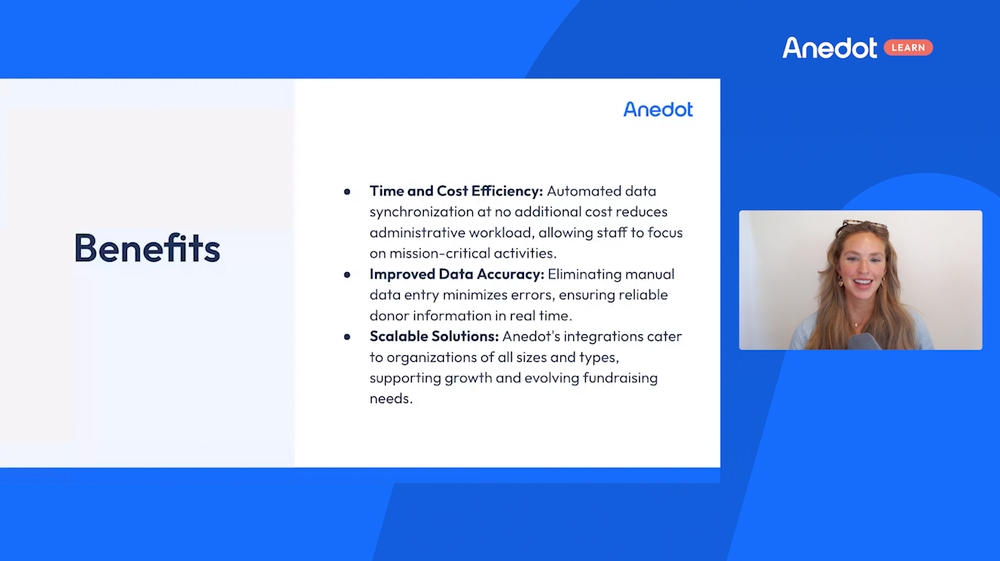The benefits of integrating Anedot with your CRM