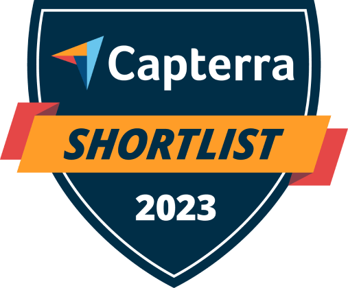 Anedot Capterra Shortlist 2023 Badge